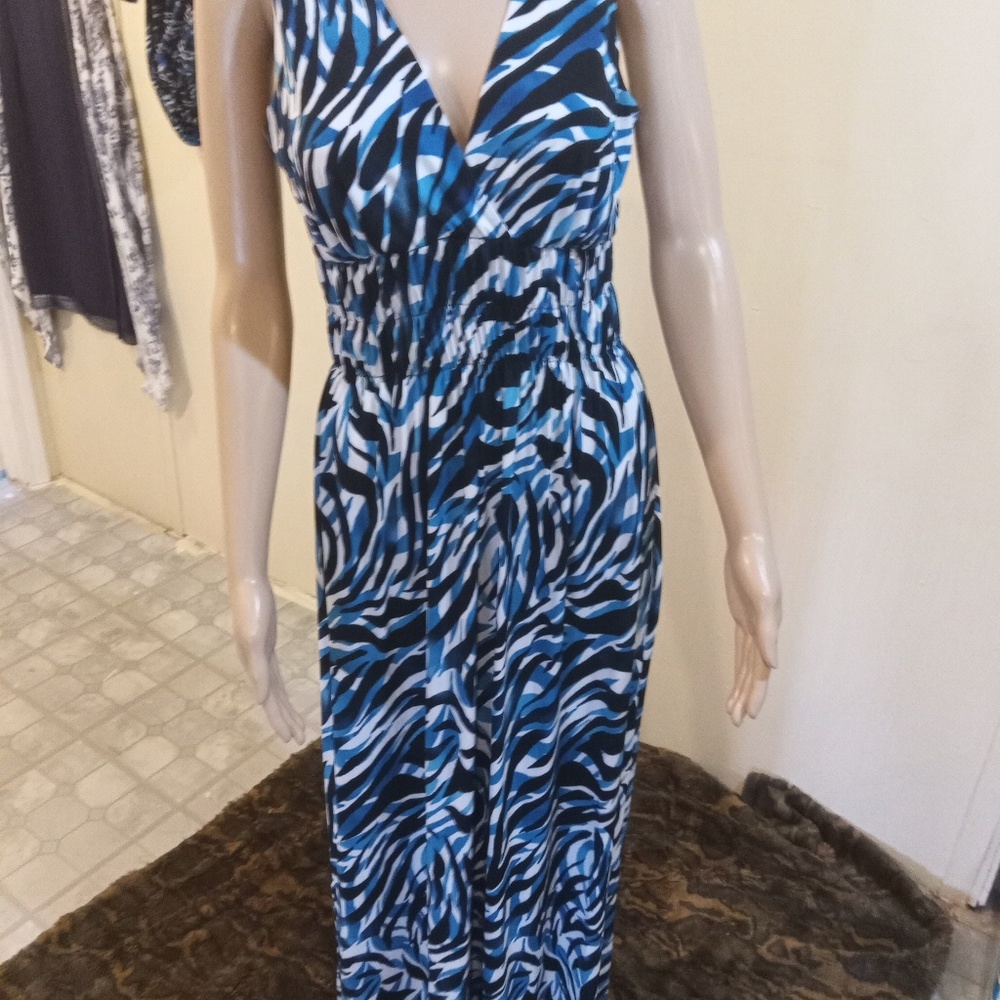Blue summer dress